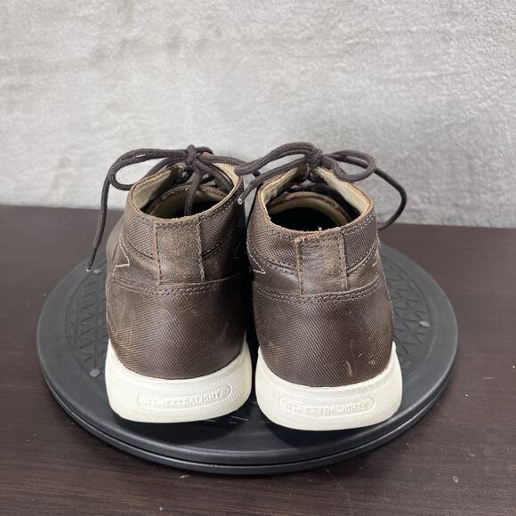 Red Wing Men's Size 9 D Cross Lite Brown Lace Up Chukka Boots Aluminum Toe - Picture 3 of 9